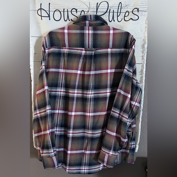 Orvis NWOT Multicolor Plaid Shirt - Picture 5 of 11